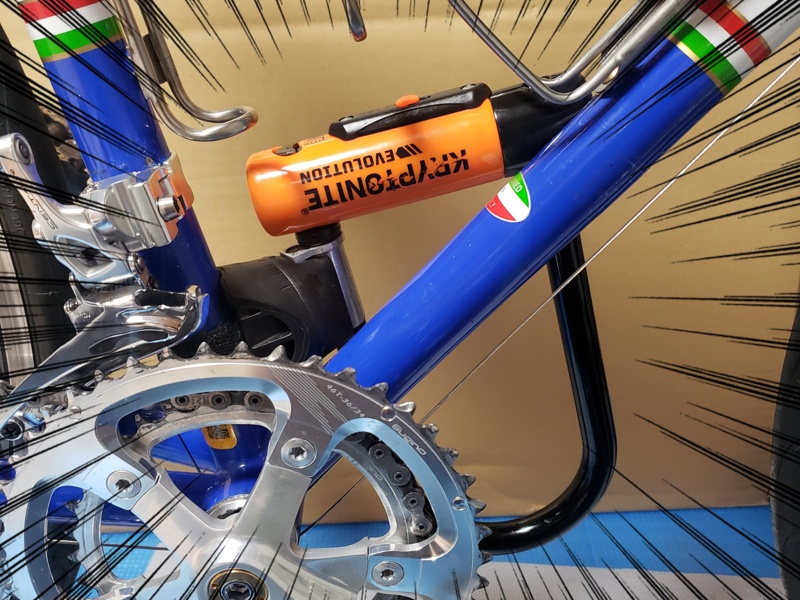 12月スーパーSALE バイク用ロック U字ロック 自転車 ロック 鍵 盗難防止 未使用保管品